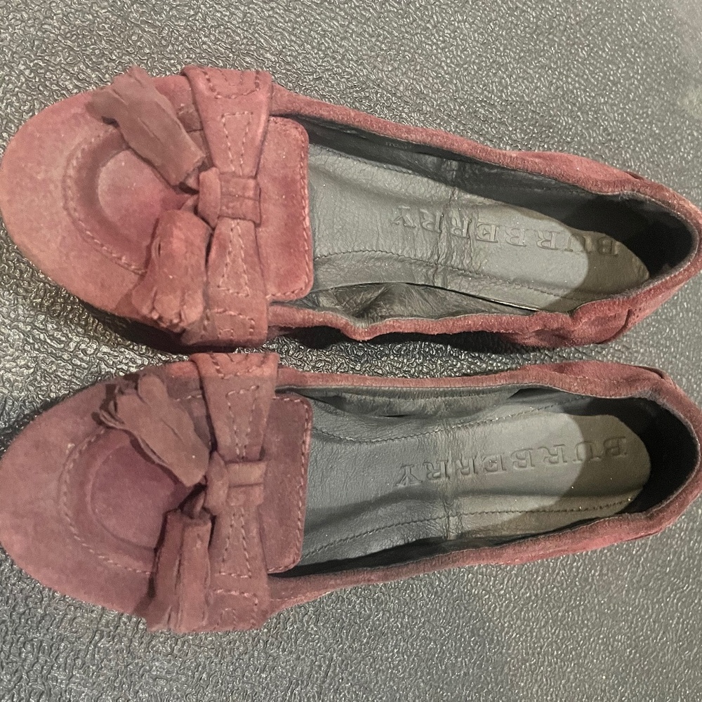 Burberry tassel loafers